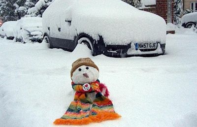 Chùm ảnh: Nước Anh chìm trong tuyết trắng - 9