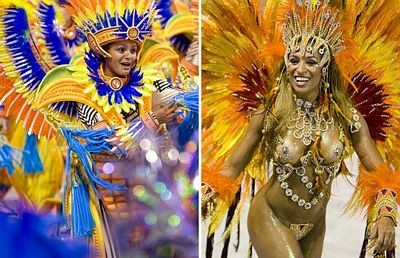 Chùm ảnh: Cuồng nhiệt lễ hội hoá trang Rio de Janeiro - 6