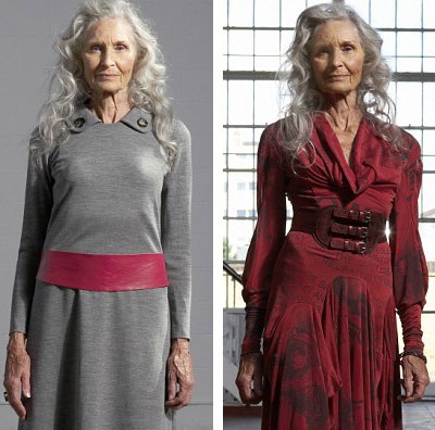 Ngắm người mẫu già nhất nước Anh - 2