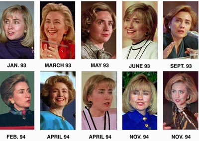 Chùm ảnh: 101 kiểu tóc của Ngoại trưởng Mỹ Hillary Clinton - 8 Chùm ảnh: 101 kiểu tóc của Ngoại trưởng Mỹ Hillary Clinton - 8
