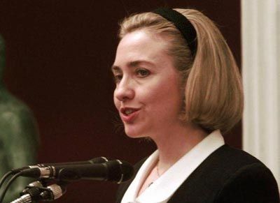 Chùm ảnh: 101 kiểu tóc của Ngoại trưởng Mỹ Hillary Clinton - 12 Chùm ảnh: 101 kiểu tóc của Ngoại trưởng Mỹ Hillary Clinton - 12