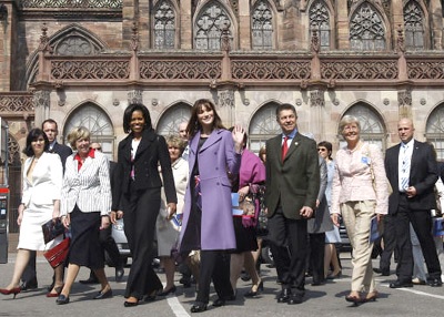 Chùm ảnh: “Một nửa” của các nguyên thủ NATO  - 5