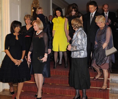 Chùm ảnh: “Một nửa” của các nguyên thủ NATO  - 10