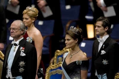 Chùm ảnh: Sôi động lễ trao giải thưởng Nobel 2007 - 8