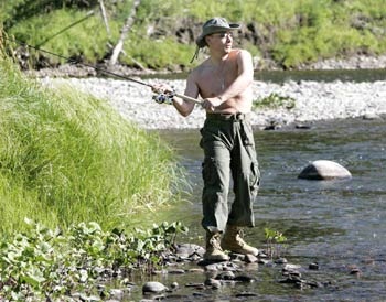 Ảnh các nguyên thủ cởi trần - 1