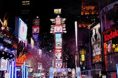 Chùm ảnh: Vợ chồng Clinton khiêu vũ trên Quảng trường Thời đại - 10