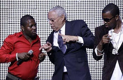 Cựu ngoại trưởng Mỹ Colin Powell nhảy hip hop - 1 Cựu ngoại trưởng Mỹ Colin Powell nhảy hip hop - 1