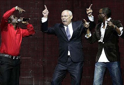 Cựu ngoại trưởng Mỹ Colin Powell nhảy hip hop - 2 Cựu ngoại trưởng Mỹ Colin Powell nhảy hip hop - 2
