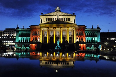 Rực rỡ sắc màu Lễ hội ánh sáng Berlin 2008 - 1