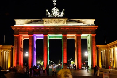 Rực rỡ sắc màu Lễ hội ánh sáng Berlin 2008 - 7