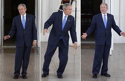Chùm ảnh: Những khoảnh khắc hóm hỉnh của Tổng thống Mỹ Bush - 5