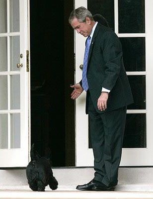 Chùm ảnh: Những khoảnh khắc hóm hỉnh của Tổng thống Mỹ Bush - 9
