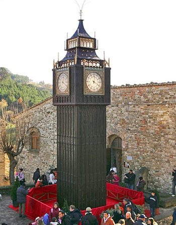 Chùm ảnh: Tháp đồng hồ Big Ben giữa lòng nước Ý - 6