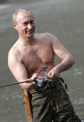 Chùm ảnh: Các lãnh đạo thế giới "khoe" ngực - 8