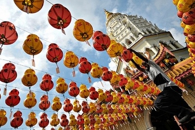 Chùm ảnh: Thế giới chuẩn bị đón Tết Mậu Tý - 7