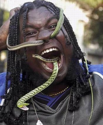 Dùng rắn để thông mũi - 3