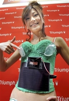 Áo nịt ngực nạp pin cho iPod - 5 Áo nịt ngực nạp pin cho iPod - 5