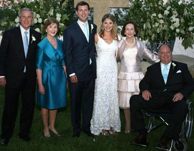 Chùm ảnh: Đám cưới con gái Tổng thống Bush - 12