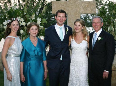 Chùm ảnh: Đám cưới con gái Tổng thống Bush - 5