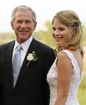 Chùm ảnh: Đám cưới con gái Tổng thống Bush - 3