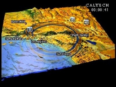 Mỹ: Động đất mạnh rung chuyển nam California - 2 Mỹ: Động đất mạnh rung chuyển nam California - 2