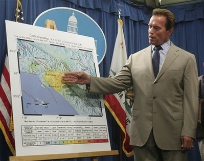 Mỹ: Động đất mạnh rung chuyển nam California - 3 Mỹ: Động đất mạnh rung chuyển nam California - 3