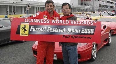 Kỷ lục thế giới 500 chiếc Ferrari diễu hành đồng thời - 3 Kỷ lục thế giới 500 chiếc Ferrari diễu hành đồng thời - 3