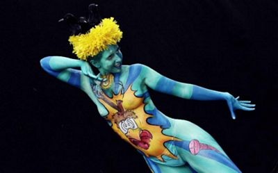 Chùm ảnh: Vẽ tranh trên mình trần - 11