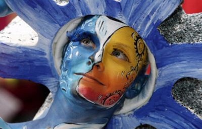 Chùm ảnh: Vẽ tranh trên mình trần - 14