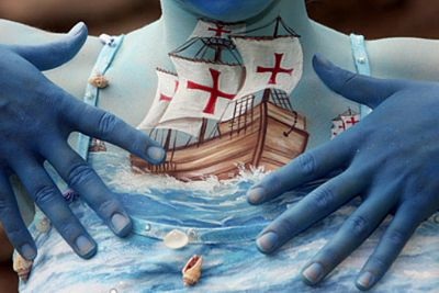 Chùm ảnh: Vẽ tranh trên mình trần - 16