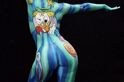 Chùm ảnh: Vẽ tranh trên mình trần - 17