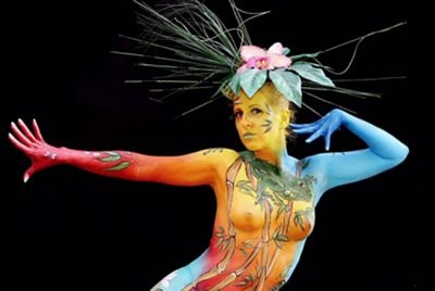 Chùm ảnh: Vẽ tranh trên mình trần - 2