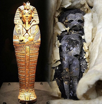 Bí ẩn hai xác ướp bào thai trong lăng mộ vua Tutankhamun - 1 Bí ẩn hai xác ướp bào thai trong lăng mộ vua Tutankhamun - 1