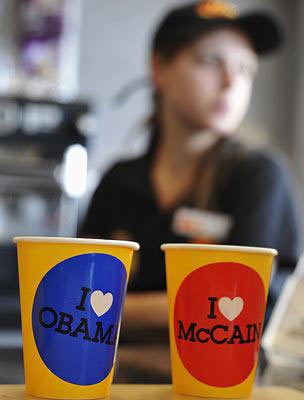 Chùm ảnh vui về bầu cử tổng thống Mỹ - 1