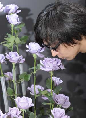 Hoa hồng xanh lần đầu ra mắt tại Tokyo - 3