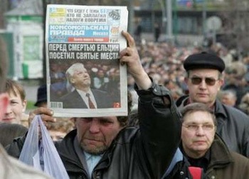 Những hình ảnh tưởng niệm cựu tổng thống Nga - 7