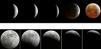 Chùm ảnh nguyệt thực toàn phần - 8 Chùm ảnh nguyệt thực toàn phần - 8