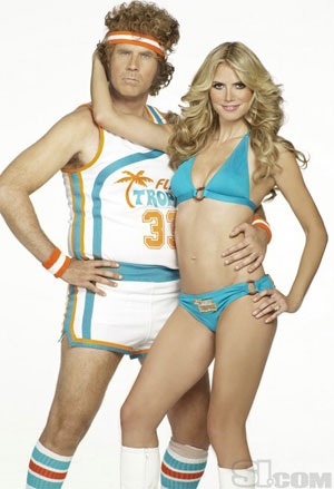 Siêu mẫu Heidi Klum "chí choé" với tài tử Will Ferrell - 2