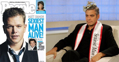 George sẵn sàng giúp Matt Damon làm người đàn ông… sexy  - 2