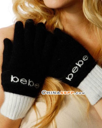 BST găng tay, khăn và mũ len xinh xắn của Bebe - 5