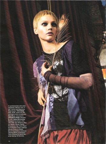 “Búp bê chân dài” Sasha “xông đất” Harper's Bazaar  - 8