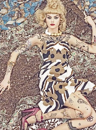 Các chân dài “đình đám” trên Vogue - 13 Các chân dài “đình đám” trên Vogue - 13