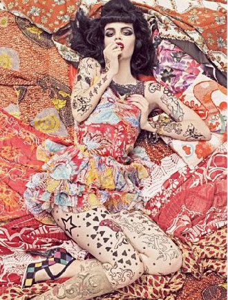 Các chân dài “đình đám” trên Vogue - 14 Các chân dài “đình đám” trên Vogue - 14