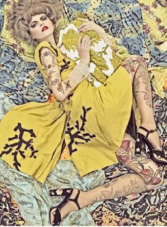 Các chân dài “đình đám” trên Vogue - 5 Các chân dài “đình đám” trên Vogue - 5