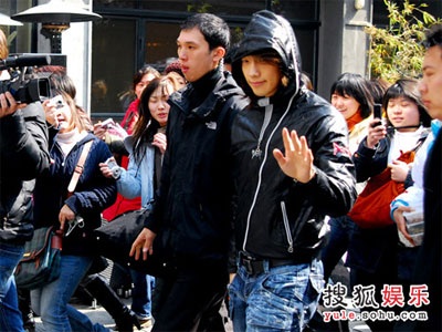 Bi (Rain) bí mật đến Thượng Hải chụp ảnh quảng cáo - 4