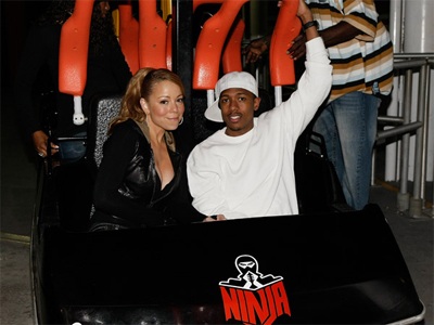Vợ chồng Mariah Carey đi chơi công viên - 6