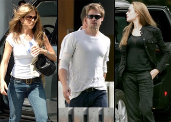 Jennifer Aniston bắt chước Angelina Jolie? - 1