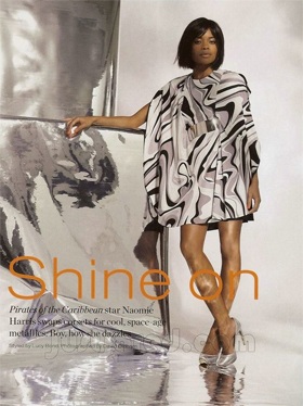 “Phù thủy” gợi cảm Naomie Harris - 5