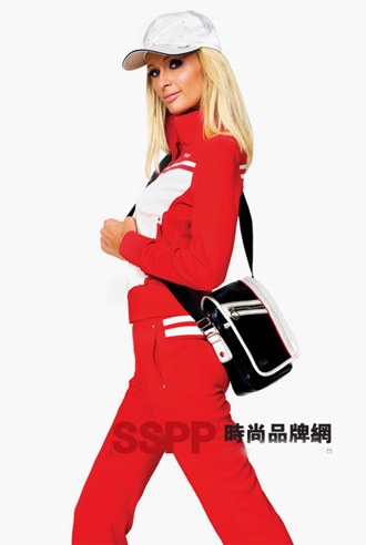 Paris Hilton gợi cảm với trang phục thu/đông của Fila - 7