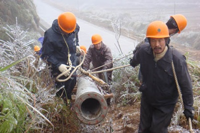 Chùm ảnh: Tuyết tấn công Trung Quốc - 10